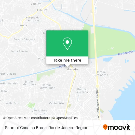 Sabor d'Casa na Brasa map
