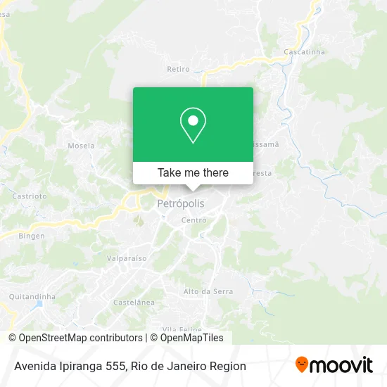 Avenida Ipiranga 555 map