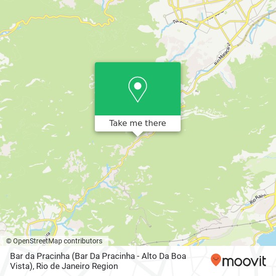 Mapa Bar da Pracinha (Bar Da Pracinha - Alto Da Boa Vista)