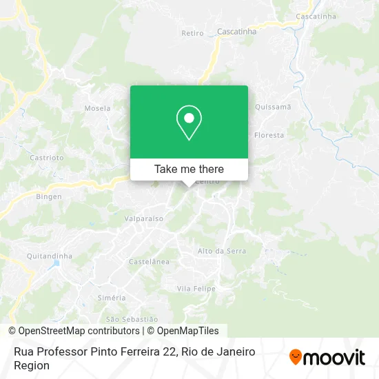Rua Professor Pinto Ferreira 22 map