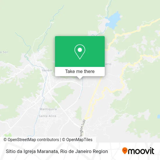 Sítio da Igreja Maranata map