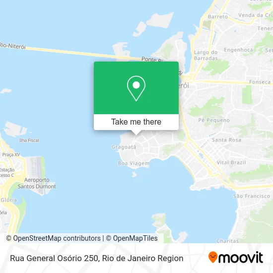 Rua General Osório 250 map