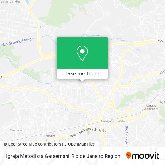 Igreja Metodista Getsemani map