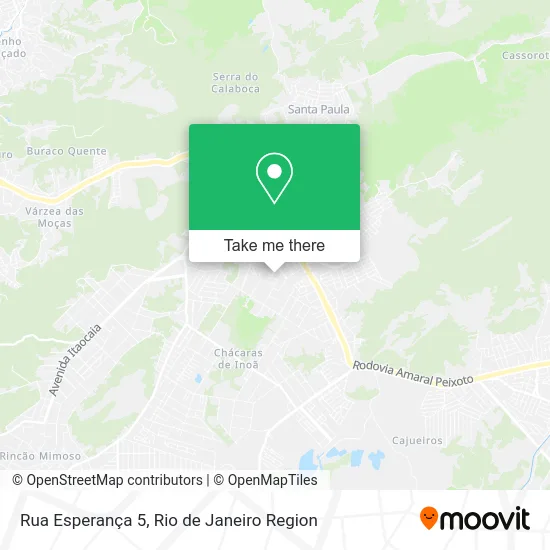 Rua Esperança 5 map