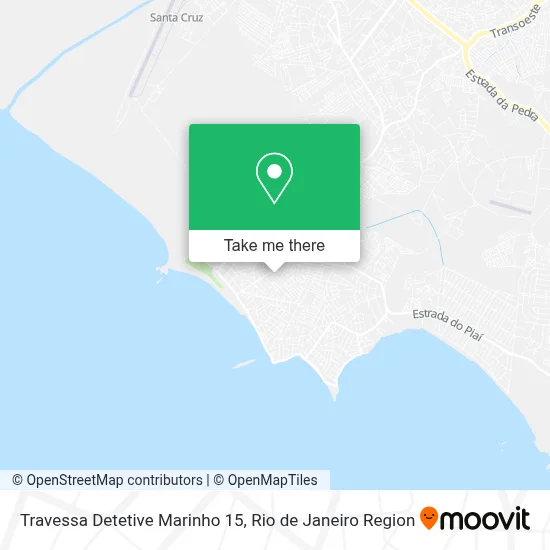 Travessa Detetive Marinho 15 map