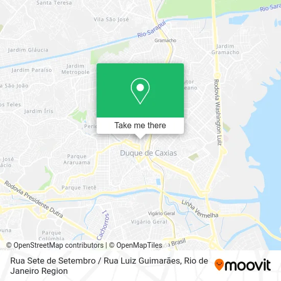 Rua Sete de Setembro / Rua Luiz Guimarães map