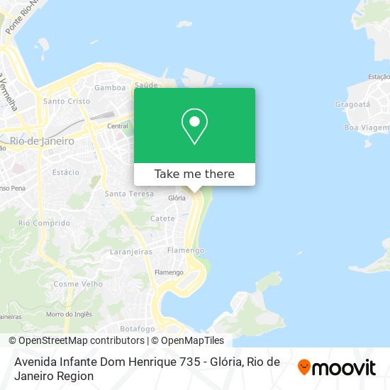 Avenida Infante Dom Henrique 735 - Glória map