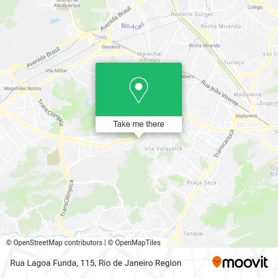 Rua Lagoa Funda, 115 map