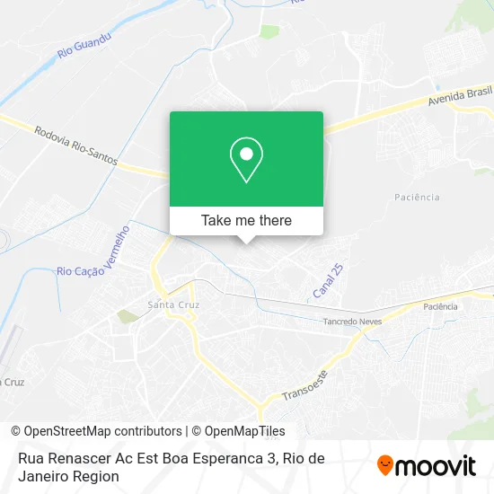 Rua Renascer Ac Est Boa Esperanca 3 map