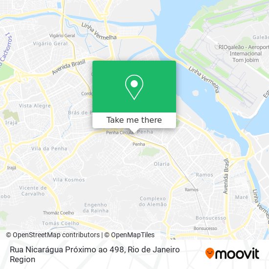 Rua Nicarágua Próximo ao 498 map