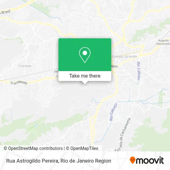 Rua Astrogildo Pereira map