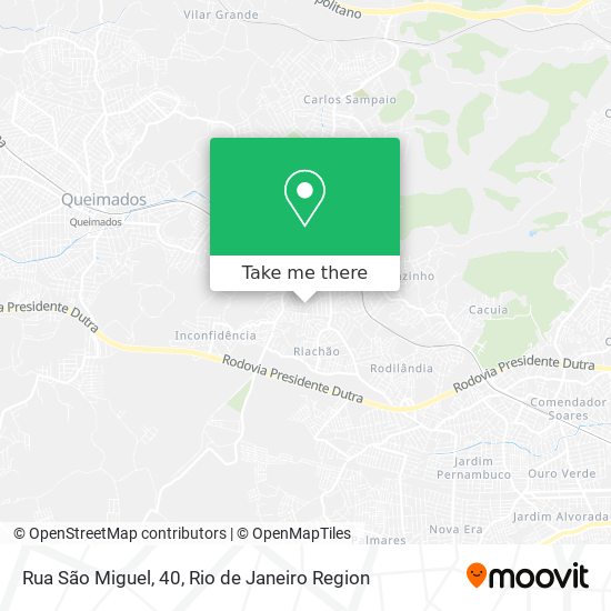 Rua São Miguel, 40 map