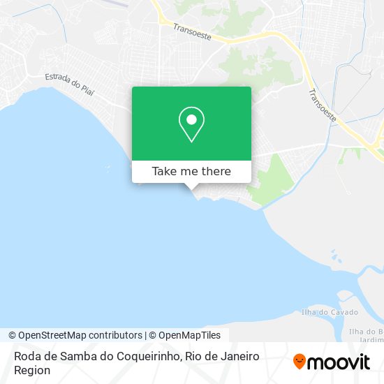 Roda de Samba do Coqueirinho map