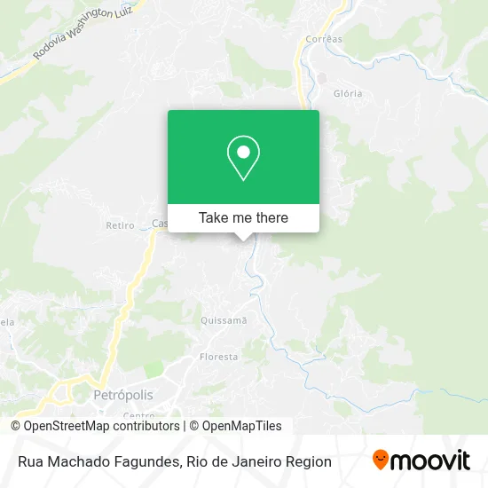 Rua Machado Fagundes map