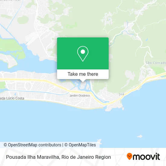 Pousada Ilha Maravilha map