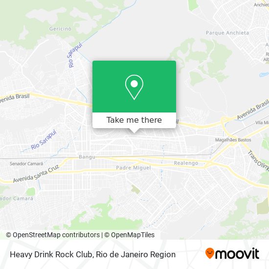 Heavy Drink Rock Club map