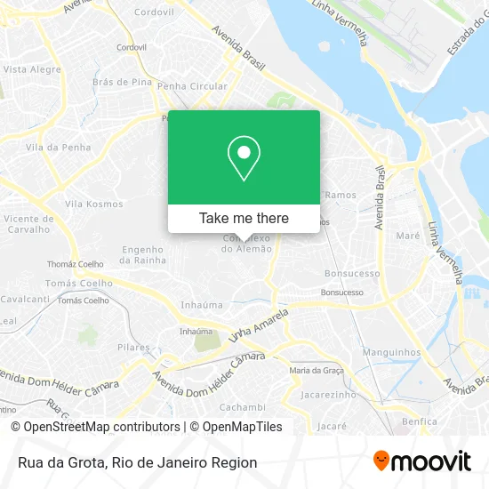 Rua da Grota map