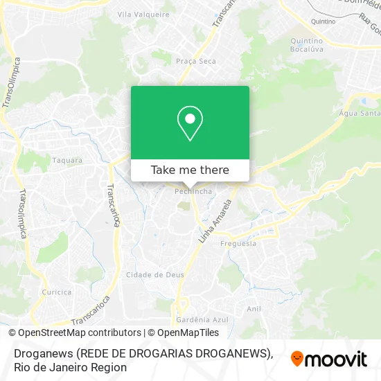 Droganews (REDE DE DROGARIAS DROGANEWS) map