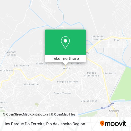 Inv Parque Do Ferreira map