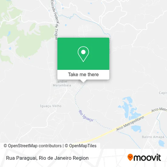 Rua Paraguai map