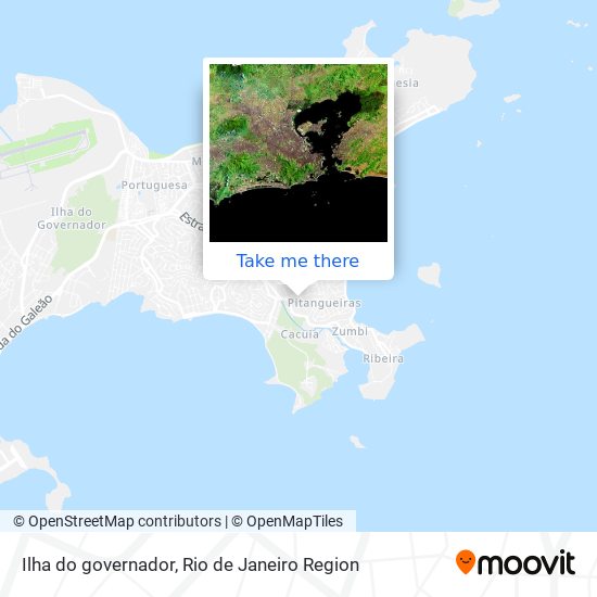 Ilha do governador map