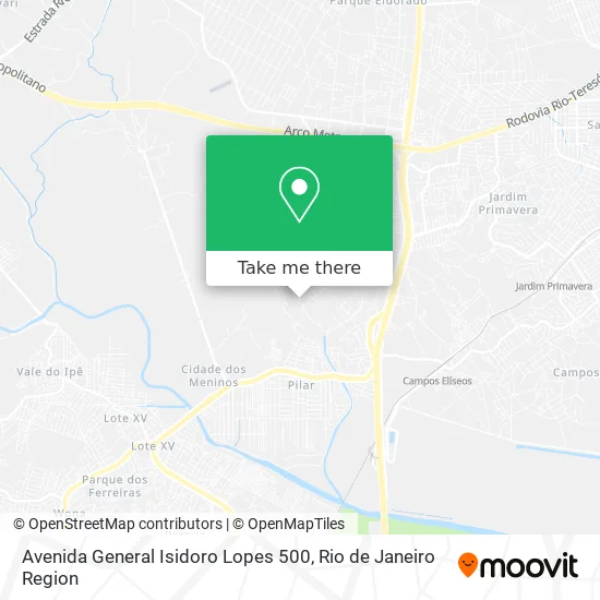 Avenida General Isidoro Lopes 500 map