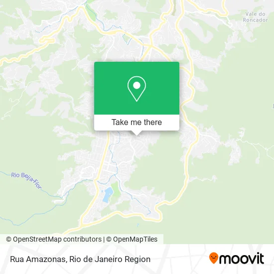 Rua Amazonas map