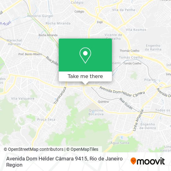 Avenida Dom Hélder Câmara 9415 map