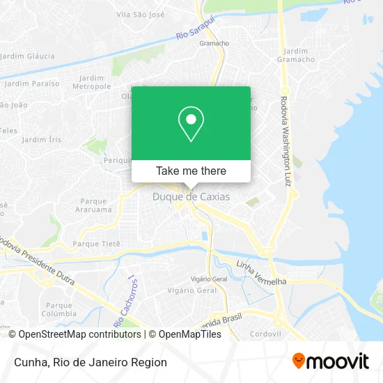 Cunha map