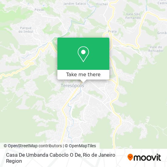 Casa De Umbanda Caboclo O De map