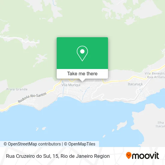 Rua Cruzeiro do Sul, 15 map