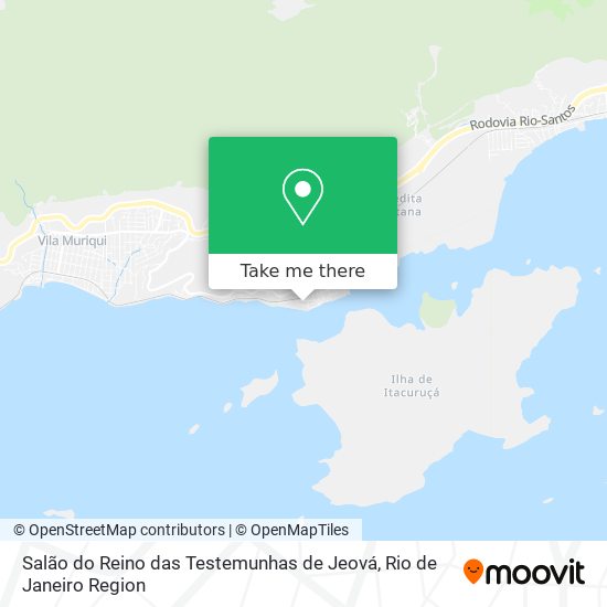 Salão do Reino das Testemunhas de Jeová map