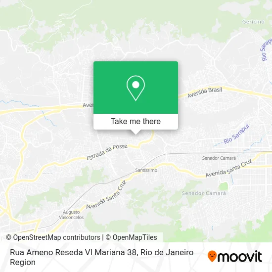 Rua Ameno Reseda Vl Mariana 38 map