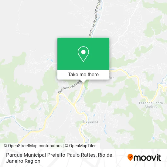 Parque Municipal Prefeito Paulo Rattes map