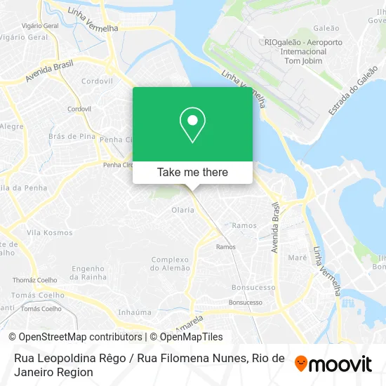 Rua Leopoldina Rêgo / Rua Filomena Nunes map
