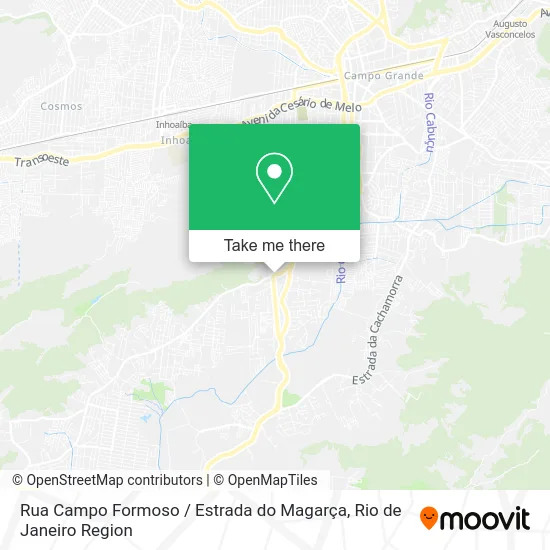 Rua Campo Formoso / Estrada do Magarça map