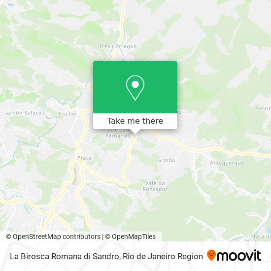 La Birosca Romana di Sandro map