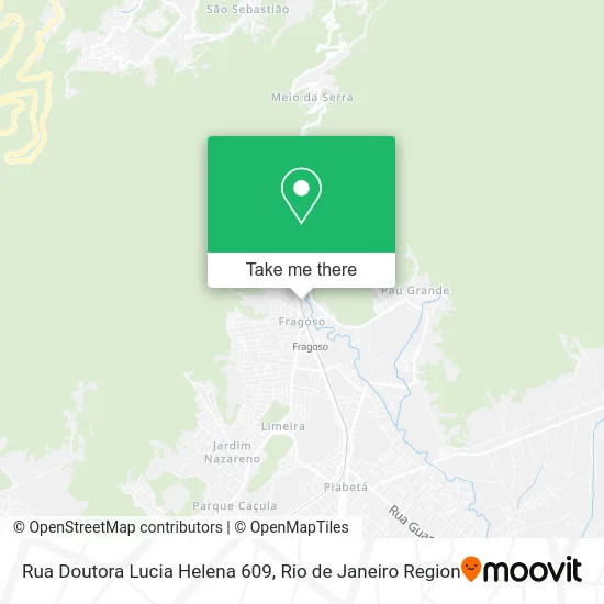 Rua Doutora Lucia Helena 609 map