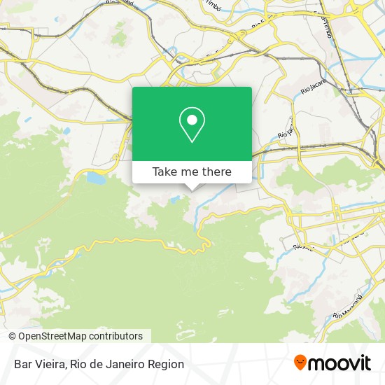 Mapa Bar Vieira