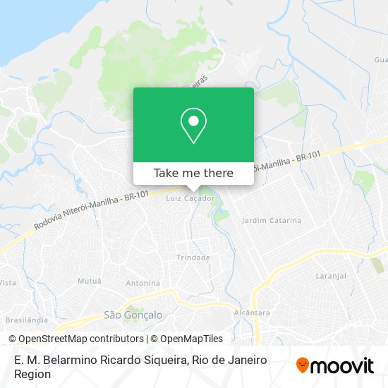 E. M. Belarmino Ricardo Siqueira map