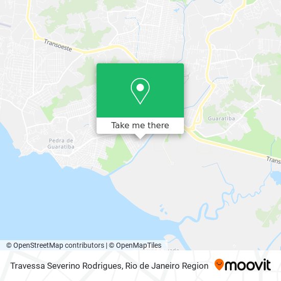 Travessa Severino Rodrigues map
