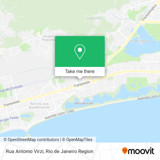 Rua Antonio Virzi map
