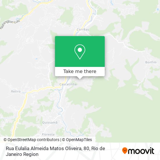 Rua Eulalia Almeida Matos Oliveira, 80 map