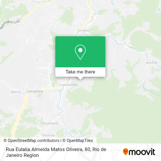 Rua Eulalia Almeida Matos Oliveira, 80 map