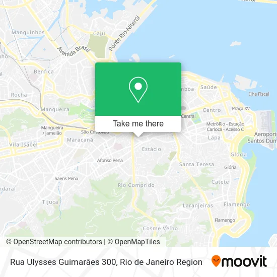 Rua Ulysses Guimarães 300 map