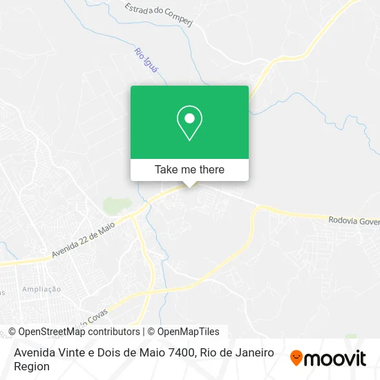 Avenida Vinte e Dois de Maio 7400 map