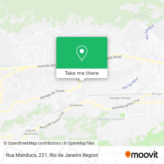 Mapa Rua Manduca, 221