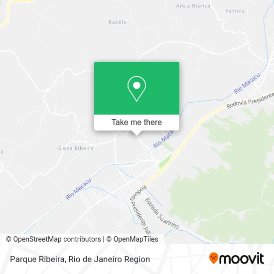 Parque Ribeira map