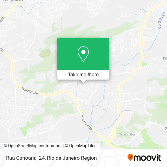 Rua Canoana, 24 map