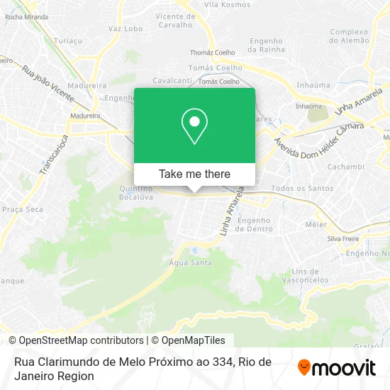 Rua Clarimundo de Melo Próximo ao 334 map